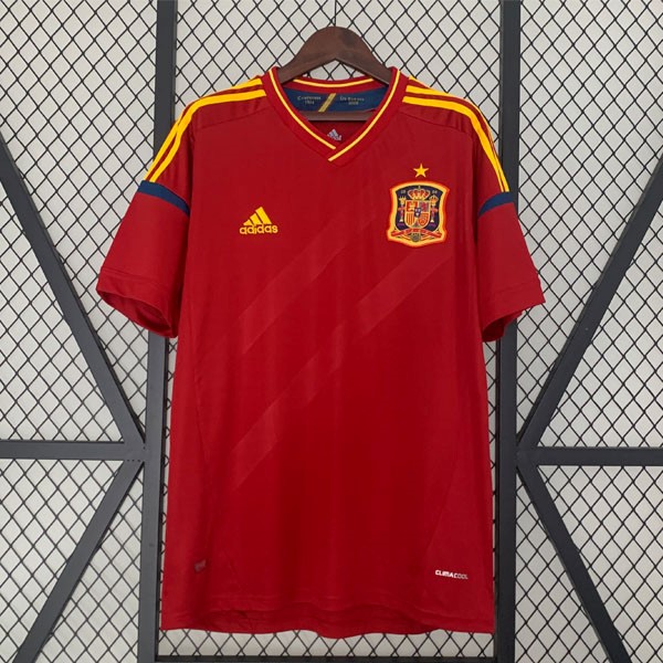 Tailandia Camiseta España 1ª Retro 2012
